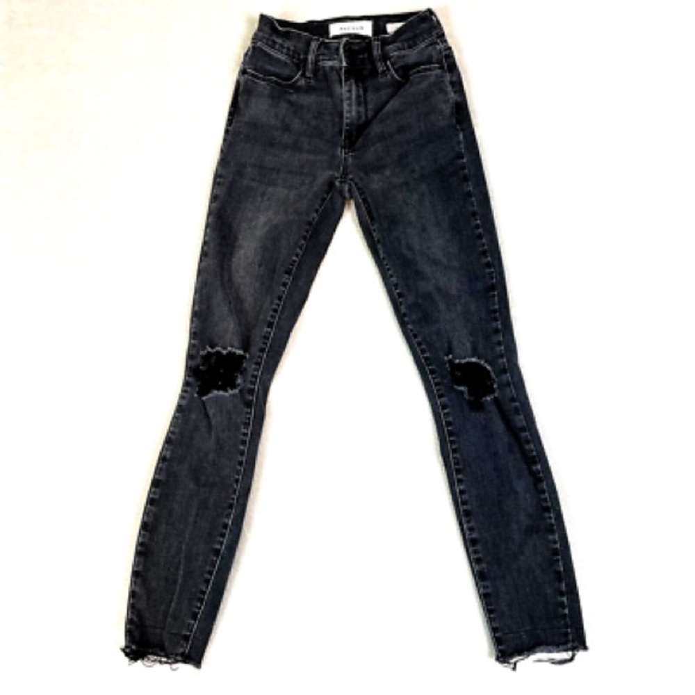 Pacsun Distressed Black Jeans / Jeggins